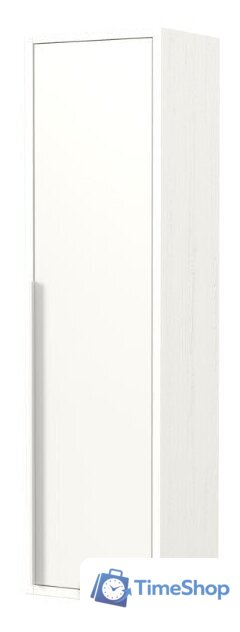  Дабер Шкаф-полупенал 015 СТ15.0.0.5Б (белый древесный/ручка белая) - Изображение №1 — Интернет-магазин Time-Shop