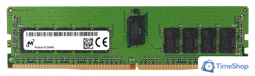 Оперативная память Micron 16GB DDR4 PC4-25600 MTA18ASF2G72PZ-3G2 - Изображение №1 — Интернет-магазин Time-Shop