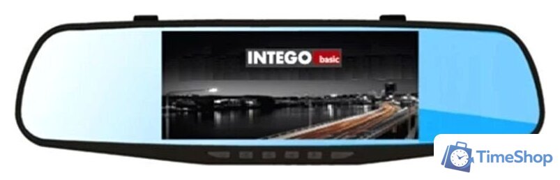 Видеорегистратор для авто Intego Basic VX-455MR с картой памяти 32GB - Изображение №1 — Интернет-магазин Time-Shop