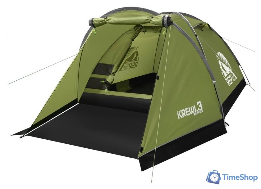 Треккинговая палатка RSP Outdoors Krewl 3 T-KRE-3-OLGN - Изображение №9 — Интернет-магазин Time-Shop