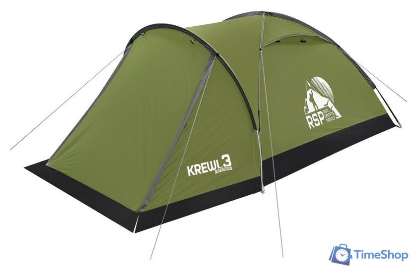 Треккинговая палатка RSP Outdoors Krewl 3 T-KRE-3-OLGN - Изображение №5 — Интернет-магазин Time-Shop