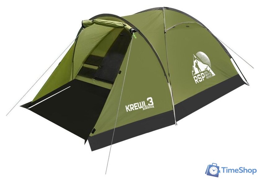 Треккинговая палатка RSP Outdoors Krewl 3 T-KRE-3-OLGN - Изображение №6 — Интернет-магазин Time-Shop
