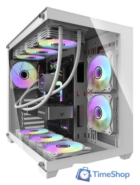Корпус dark Flash C285P (белый) - Изображение №1 — Интернет-магазин Time-Shop