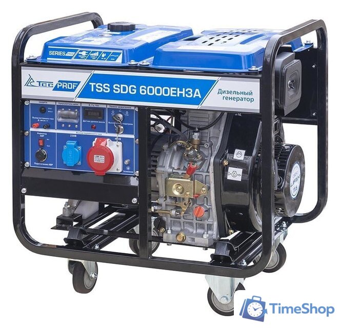 Дизельный генератор ТСС SDG 6000EH3A - Изображение №1 — Интернет-магазин Time-Shop