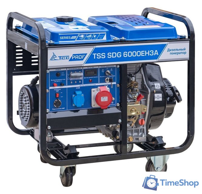 Дизельный генератор ТСС SDG 6000EH3A - Изображение №3 — Интернет-магазин Time-Shop