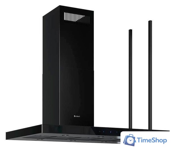 Кухонная вытяжка Globalo Noelia Isola 120.1 (черный) - Изображение №1 — Интернет-магазин Time-Shop