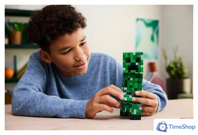 Конструктор LEGO Minecraft Крипер 21276 - Изображение №5 — Интернет-магазин Time-Shop