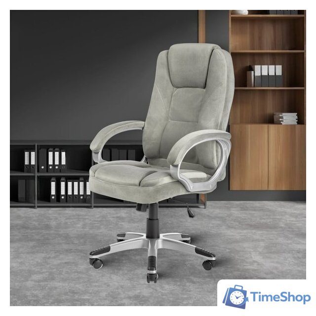 Офисное кресло Mio Tesoro Изотта AF-C7322V (серый) - Изображение №9 — Интернет-магазин Time-Shop