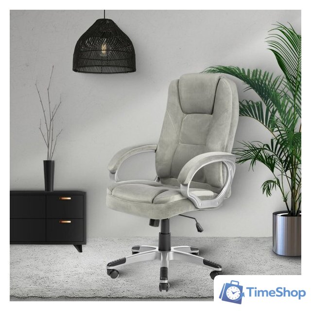 Офисное кресло Mio Tesoro Изотта AF-C7322V (серый) - Изображение №10 — Интернет-магазин Time-Shop