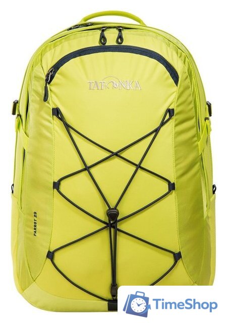 Туристический рюкзак Tatonka Parrot 29 Laptop daypack (lime) - Изображение №3 — Интернет-магазин Time-Shop