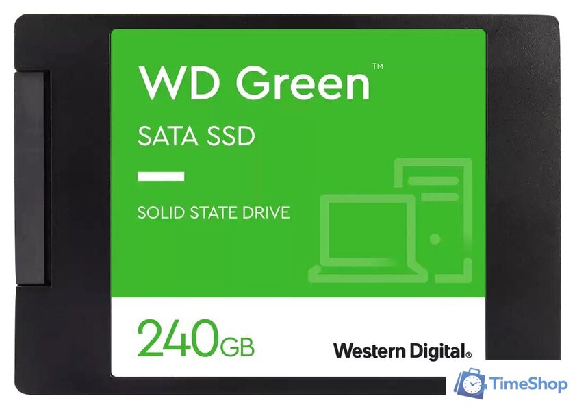 SSD WD Green 480GB WDS480G3G0A - Изображение №1 — Интернет-магазин Time-Shop