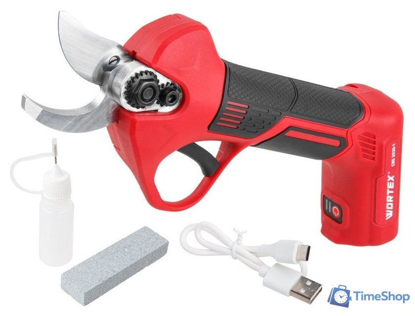 Секатор Wortex CBS 2030-1 1334890 (с 1-им АКБ) - Изображение №1 — Интернет-магазин Time-Shop