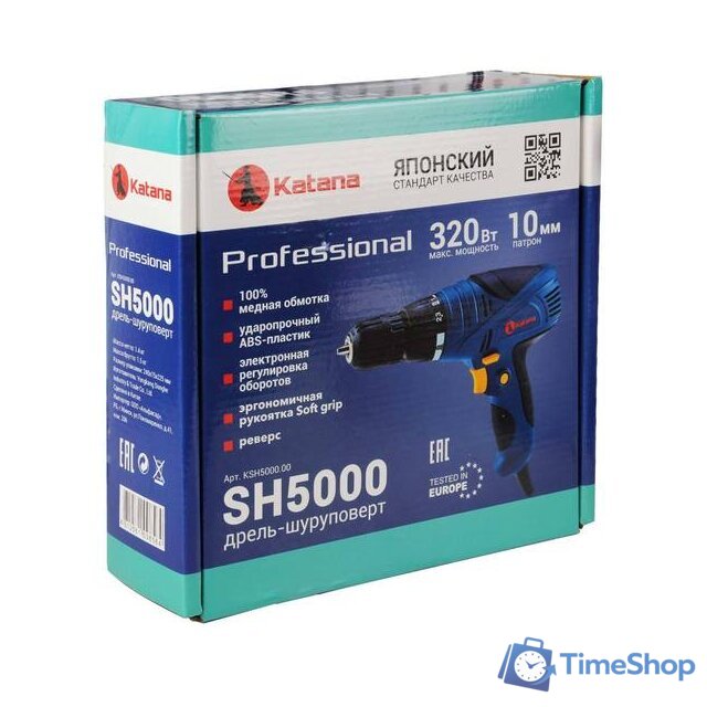 Дрель-шуруповерт KATANA SH5000 - Изображение №6 — Интернет-магазин Time-Shop