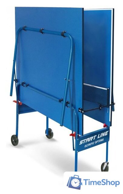 Теннисный стол Start Line Olympic Optima 6023-2 (с сеткой, синий) - Изображение №3 — Интернет-магазин Time-Shop