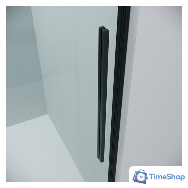 Душевая дверь Grossman Galaxy 100.K33.01.120.21.00 120x195 (черный матовый/стекло прозрачное) - Изображение №3 — Интернет-магазин Time-Shop