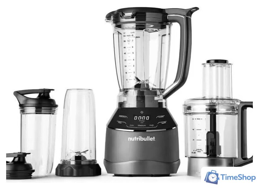 Стационарный блендер NutriBullet Triple Prep System NBF580B - Изображение №1 — Интернет-магазин Time-Shop
