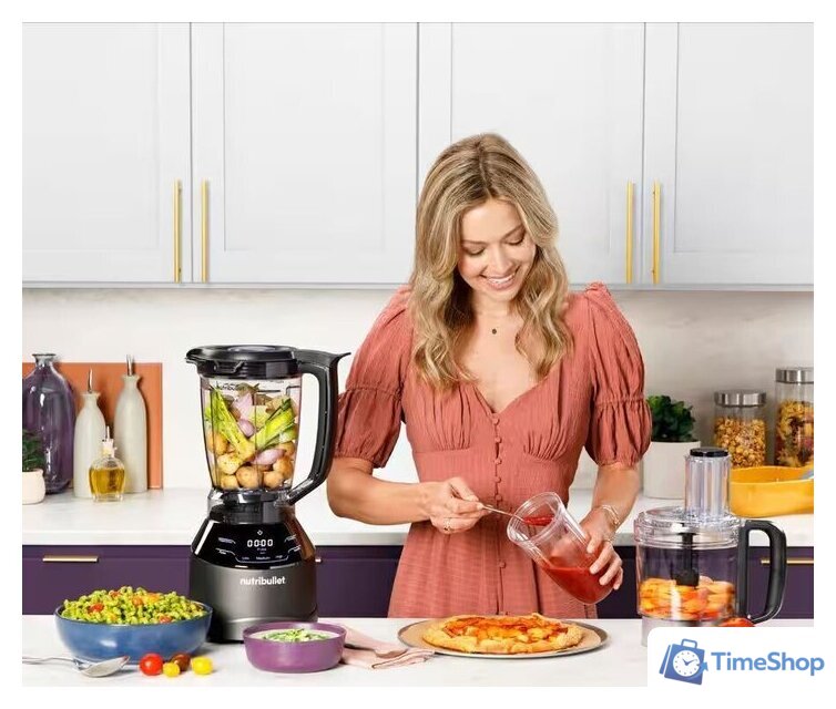 Стационарный блендер NutriBullet Triple Prep System NBF580B - Изображение №6 — Интернет-магазин Time-Shop