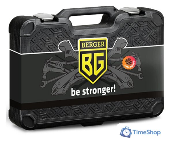 Универсальный набор инструментов Berger BG100-3814 (100 предметов) - Изображение №2 — Интернет-магазин Time-Shop