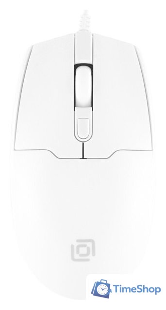 Мышь Оклик 147M (белый) - Изображение №1 — Интернет-магазин Time-Shop