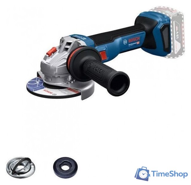 Угловая шлифмашина Bosch GWS 18V-11 Professional 06019N4100 (без АКБ) - Изображение №1 — Интернет-магазин Time-Shop