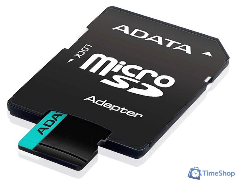 Карта памяти ADATA Premier Pro AUSDX256GUI3V30SA2-RA1 microSDXC 256GB (с адаптером) - Изображение №3 — Интернет-магазин Time-Shop