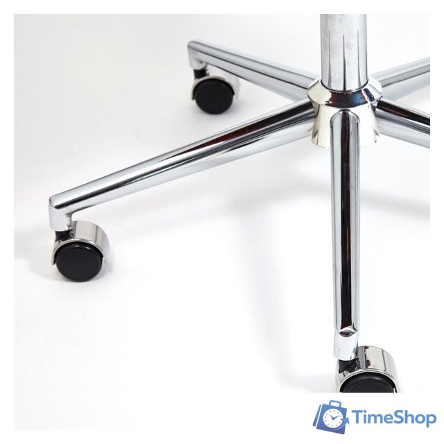 Офисное кресло TetChair Modena (флок, хром/синий) - Изображение №11 — Интернет-магазин Time-Shop