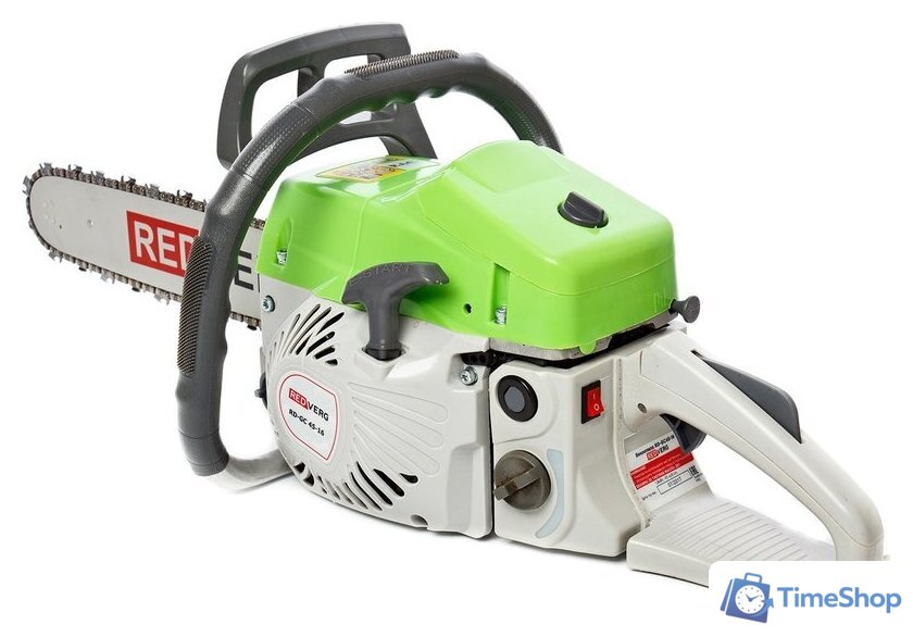 Бензопила RedVerg RD-GC45-16 - Изображение №2 — Интернет-магазин Time-Shop