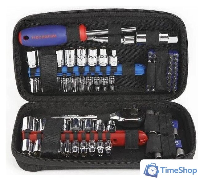 Универсальный набор инструментов Workpro WP209006 (84 предмета) - Изображение №3 — Интернет-магазин Time-Shop