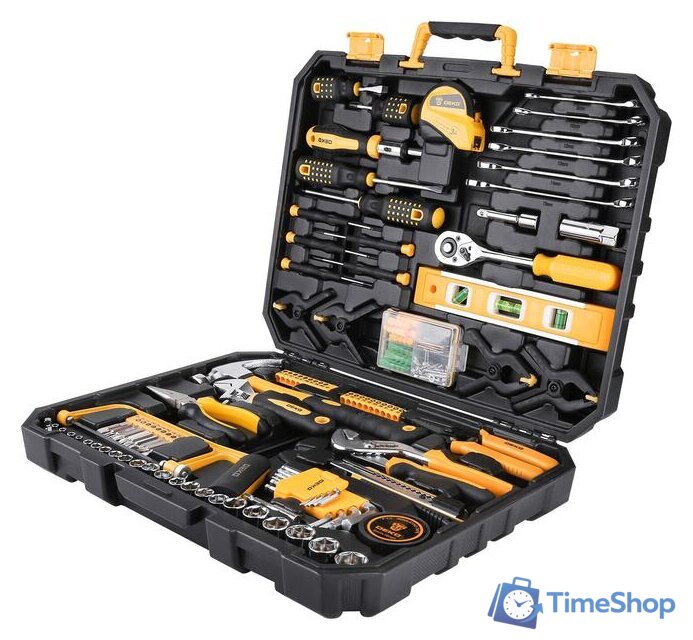 Универсальный набор инструментов Deko DKMT168 (168 предметов) - Изображение №3 — Интернет-магазин Time-Shop