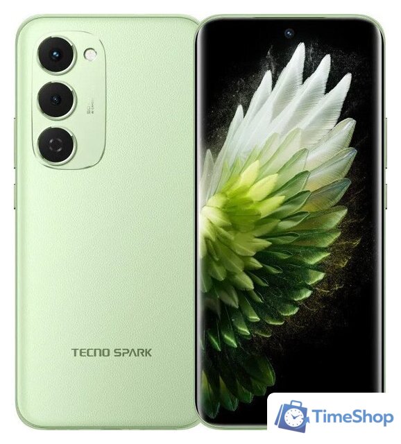 Телефон Tecno Spark 40 Pro+ 8GB/256GB (зеленая тундра) - Изображение №1 — Интернет-магазин Time-Shop