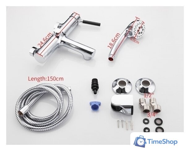 Смеситель FRAP H44 F3244 - Изображение №3 — Интернет-магазин Time-Shop