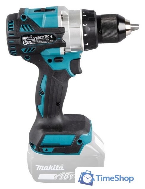 Дрель-шуруповерт Makita DDF486Z (без АКБ) - Изображение №7 — Интернет-магазин Time-Shop