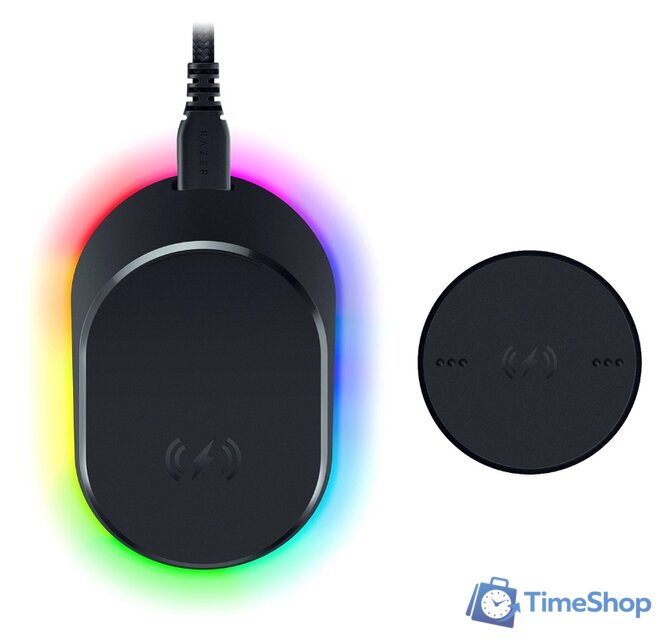 Зарядная станция Razer Mouse Dock Pro + Wireless Charging Puck Bundle - Изображение №1 — Интернет-магазин Time-Shop