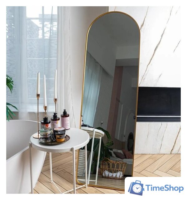 Зеркало A+T Home Decor Madesto 50x160см 445696 (золото) - Изображение №6 — Интернет-магазин Time-Shop