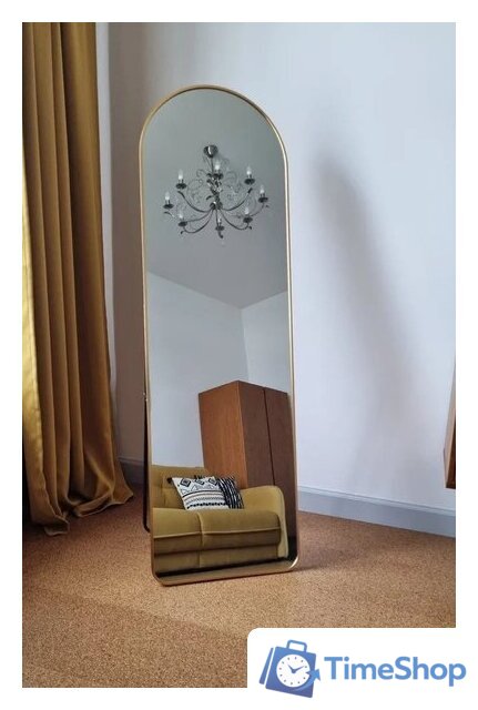 Зеркало A+T Home Decor Madesto 50x160см 445696 (золото) - Изображение №3 — Интернет-магазин Time-Shop