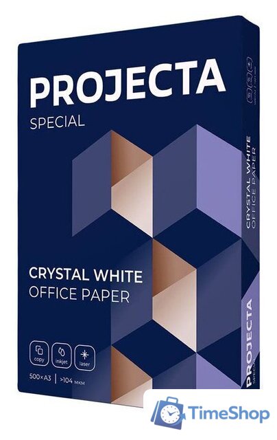 Офисная бумага Projecta A3, 80г/м2, 500 л, класс B PRS80A3 - Изображение №1 — Интернет-магазин Time-Shop