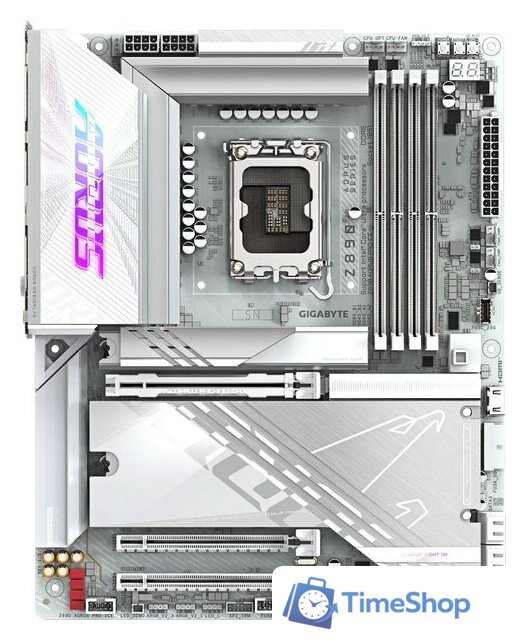 Материнская плата Gigabyte Z890 Aorus Pro Ice - Изображение №1 — Интернет-магазин Time-Shop