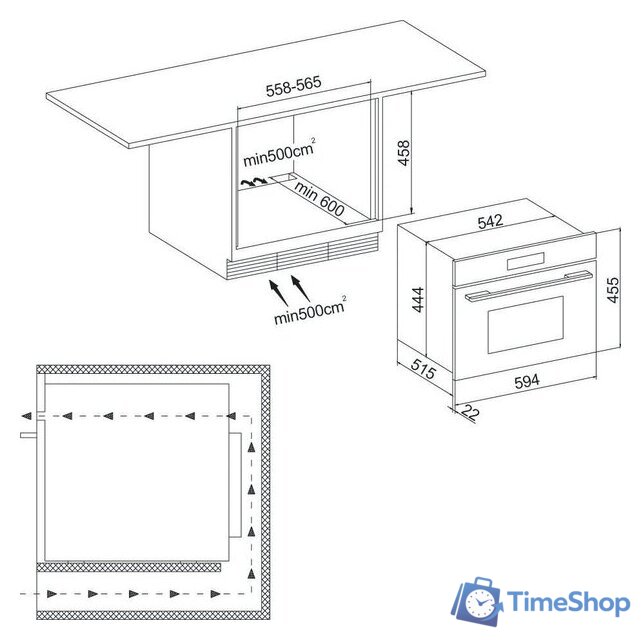 Микроволновая печь Krona Onyx 45H mw BL/BL - Изображение №17 — Интернет-магазин Time-Shop