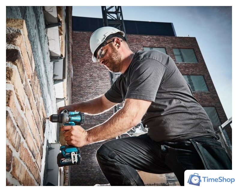 Ударная дрель-шуруповерт Makita HP001GD201 (с 2-мя АКБ, кейс) - Изображение №14 — Интернет-магазин Time-Shop