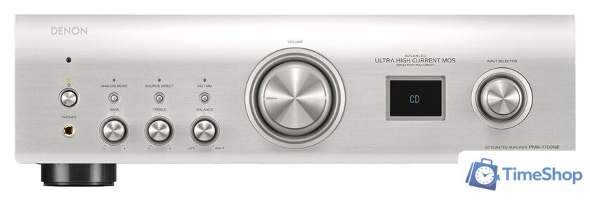 Интегральный усилитель Denon PMA-1700NE (серебристый) - Изображение №1 — Интернет-магазин Time-Shop