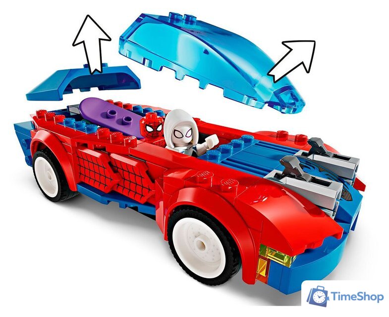 Конструктор LEGO Marvel Super Heroes 76279 Гоночная машина Человека-паука и Зеленый гоблин Веном - Изображение №3 — Интернет-магазин Time-Shop