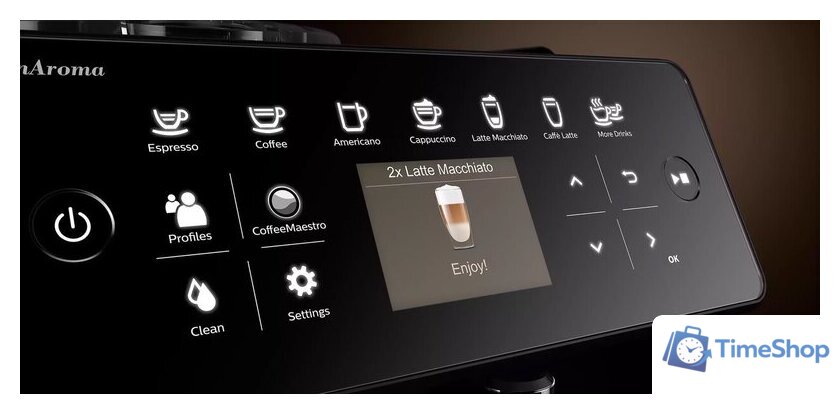 Кофемашина Saeco GranAroma SM6480/00 - Изображение №5 — Интернет-магазин Time-Shop