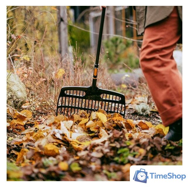 Грабли зубчатые Fiskars 1080681 - Изображение №3 — Интернет-магазин Time-Shop
