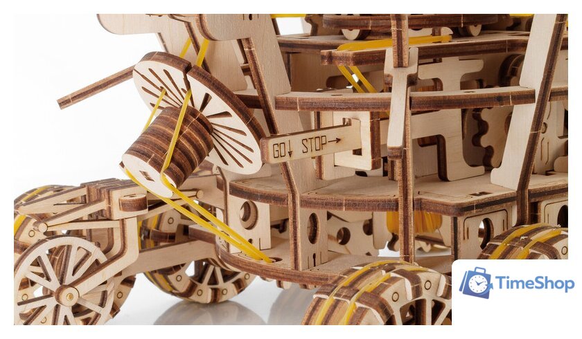 Сборная модель Eco-Wood-Art Луноход - Изображение №6 — Интернет-магазин Time-Shop