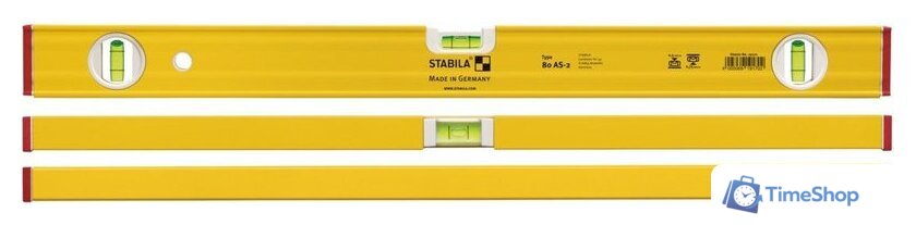 Уровень строительный Stabila 80 AS-2 19171 - Изображение №2 — Интернет-магазин Time-Shop