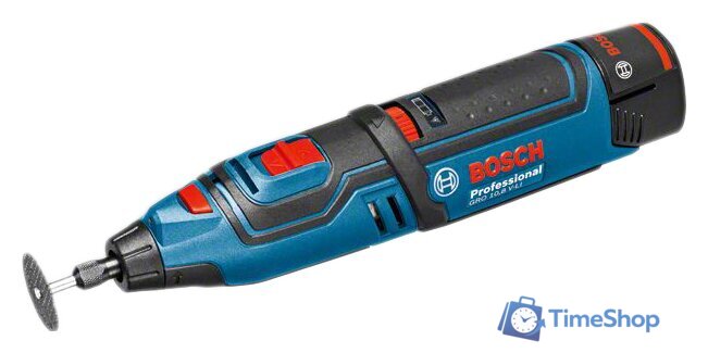 Гравер Bosch GRO 12V-35 Professional 06019C5001 (с 2-мя АКБ) - Изображение №1 — Интернет-магазин Time-Shop