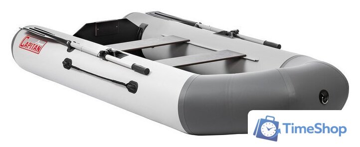 Моторная лодка Тонар Капитан 260Т / 4897011 белый/серый - Изображение №1 — Интернет-магазин Time-Shop