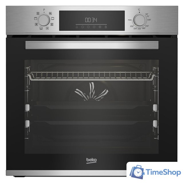 Электрический духовой шкаф BEKO BBIM12301X - Изображение №1 — Интернет-магазин Time-Shop