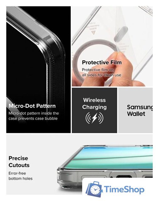 Чехол для телефона Ringke Fusion Magnetic для Galaxy S25 Clear - Изображение №11 — Интернет-магазин Time-Shop