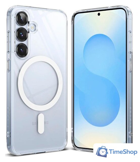 Чехол для телефона Ringke Fusion Magnetic для Galaxy S25 Clear - Изображение №1 — Интернет-магазин Time-Shop